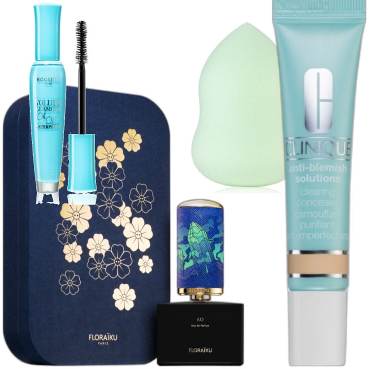 Outfit donna - Beauty-box #2276766. Abbinamento con fondotinta, mascara, correttori, profumi.