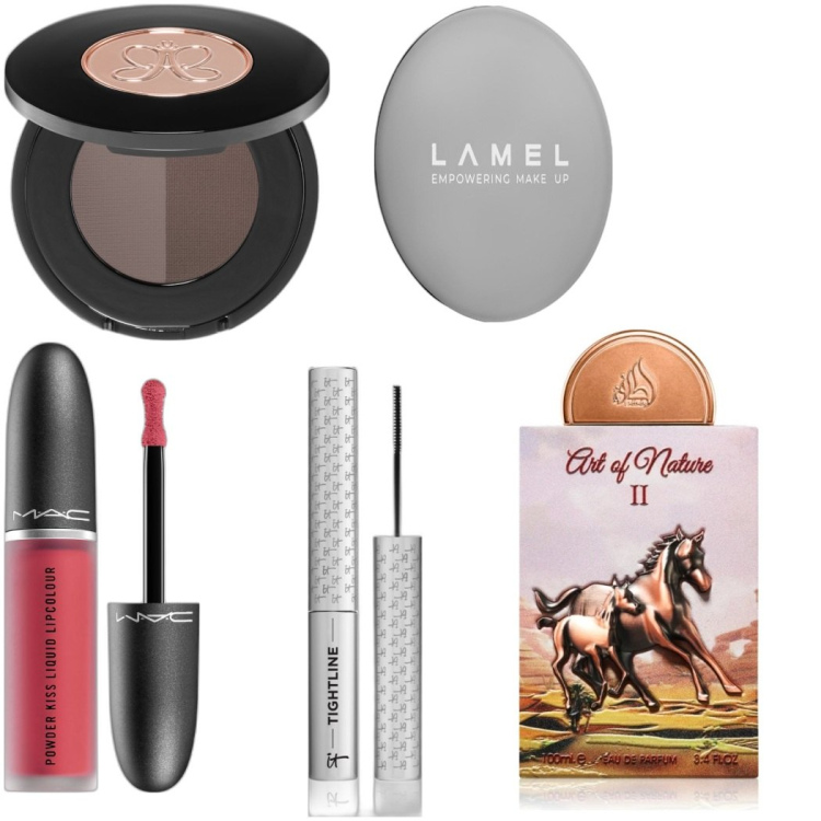 Outfit donna - Beauty-box #2276941. Abbinamento con ciprie, rossetti, ombretti, profumi, mascara.