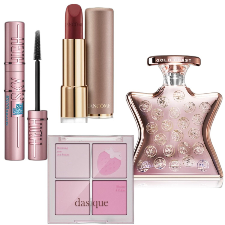 Outfit donna - Beauty-box #2276945. Abbinamento con mascara, profumi, rossetti, blush.