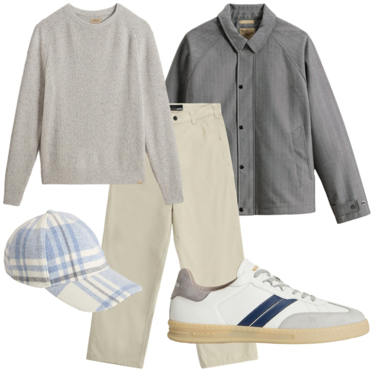 Outfit uomo - Urban style. Stile Urban per Tutti i giorni. Abbinamento con pantaloni, cappelli con visiera, sneakers, maglieria, cappotti.