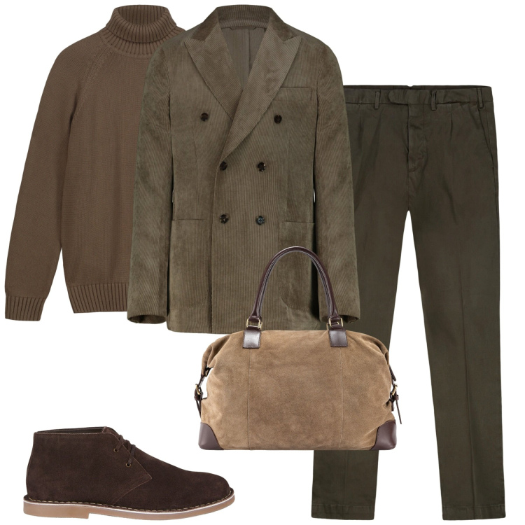 Outfit uomo - La giacca doppelganger. Stile Urban per Tutti i giorni. Abbinamento con abiti, pantaloni, stivali e stivaletti, borse sportive, pullovers.