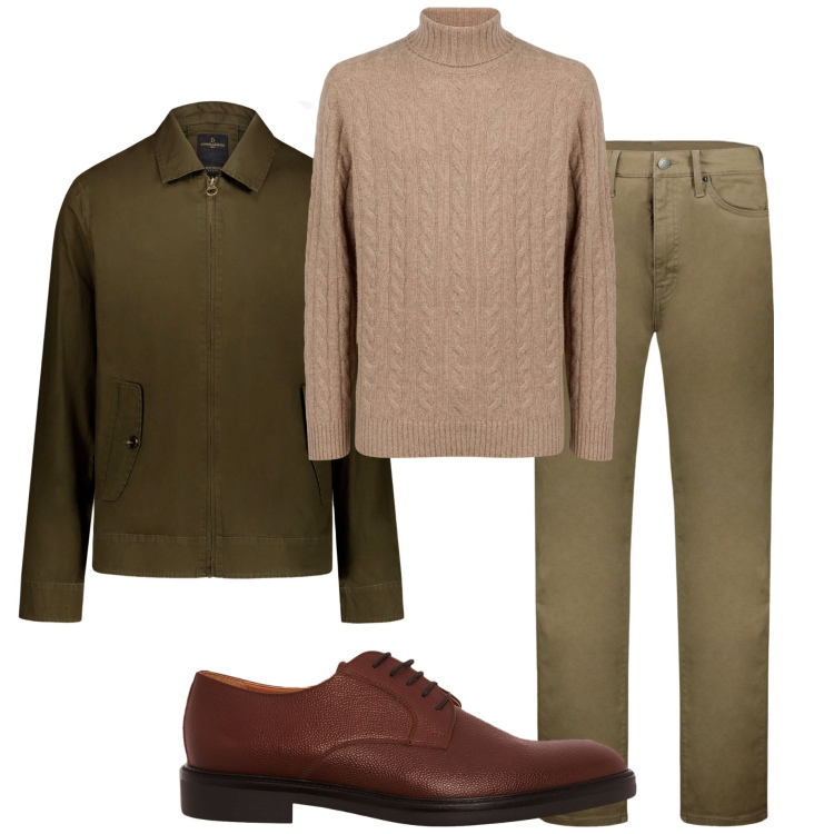 Outfit uomo - Urban style. Stile Urban per Tutti i giorni. Abbinamento con pantaloni, maglieria, scarpe stringate, giacche.