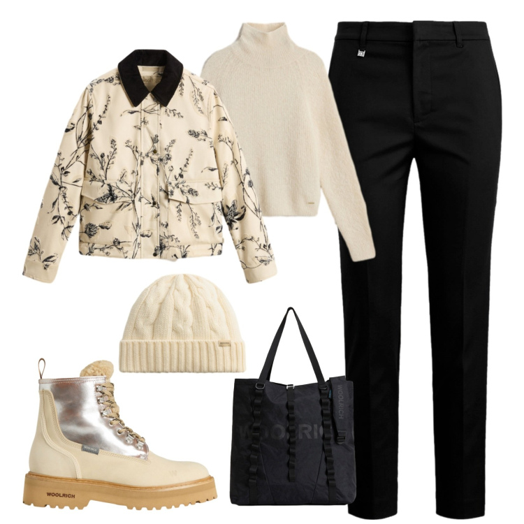 Outfit donna - Myself & Style!. Stile Casual chic per Tutti i giorni. Abbinamento con pantaloni, anfibi, maglieria, cappotti, borse tote, berretti.