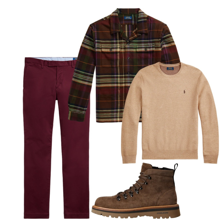 Outfit uomo - Novembre weekend. Stile Casual per Tutti i giorni. Abbinamento con maglieria, pantaloni, giacche, stivali e stivaletti.