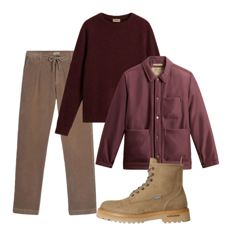 Outfit uomo - Novembre. Stile Casual per Tutti i giorni. Abbinamento con pantaloni, anfibi, giacche, maglieria.