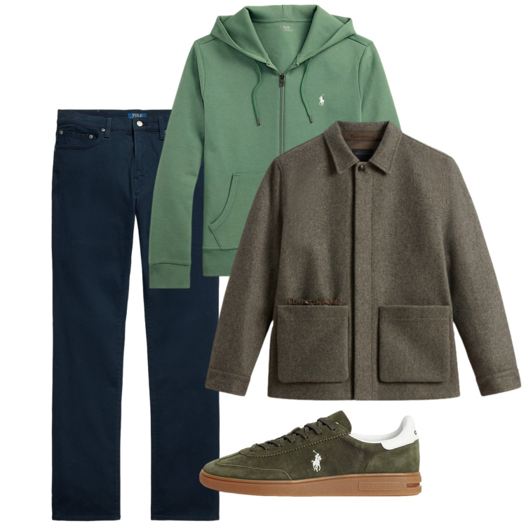 Outfit uomo - Novembre. Stile Casual per Tutti i giorni. Abbinamento con sneakers, felpe, pantaloni, cappotti.