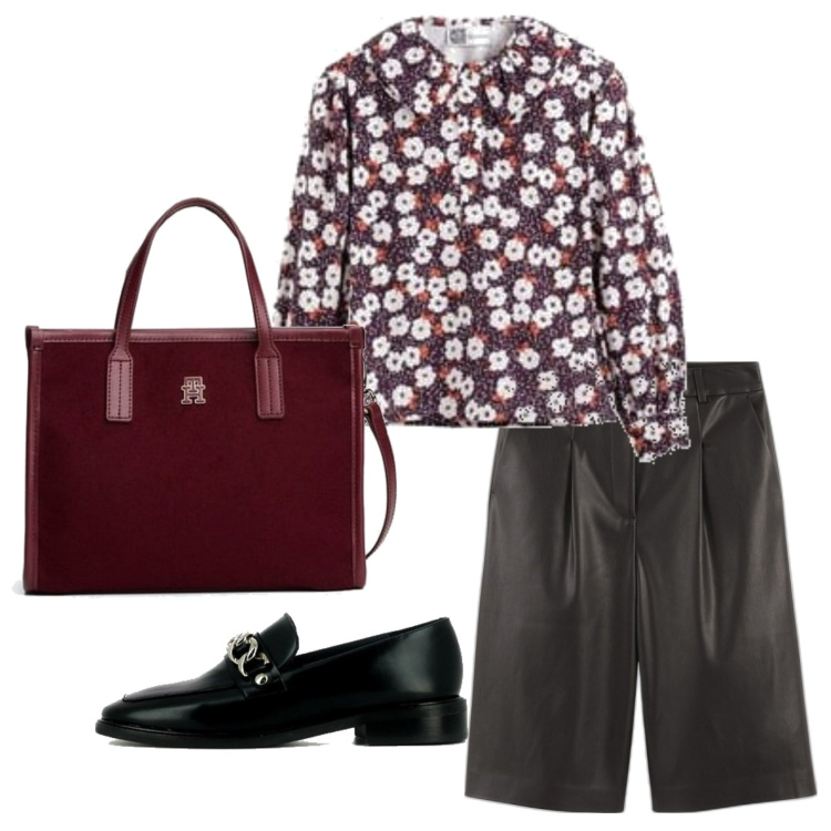 Outfit mujer - Urban look. Estilo Urban para Todos los días. Combinación con mocasines, blusas, bermudas, bolso tote.