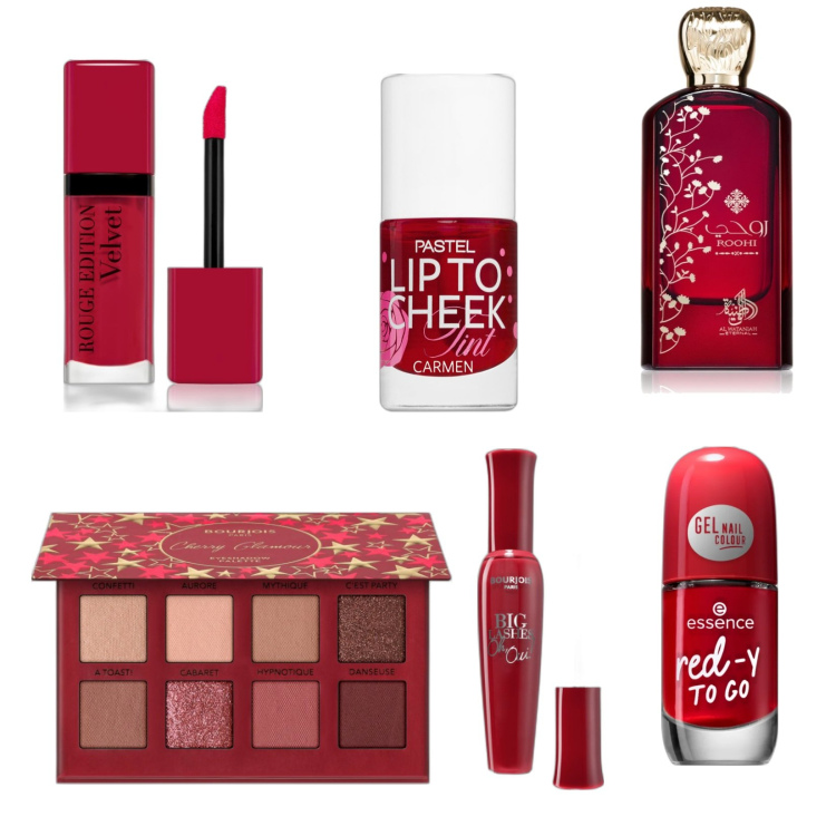 Outfit donna - Pronta per il Natale?. Abbinamento con smalti, mascara, blush, rossetti, profumi, ombretti.