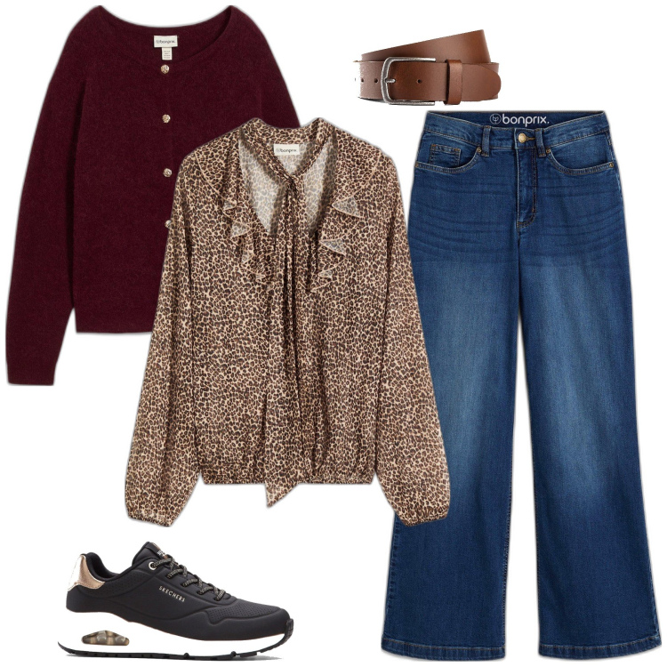 Outfit femme - Mandy. Style Basique pour Tous les jours. Assortir avec sneakers, ceintures, t-shirts, pulls, jeans.