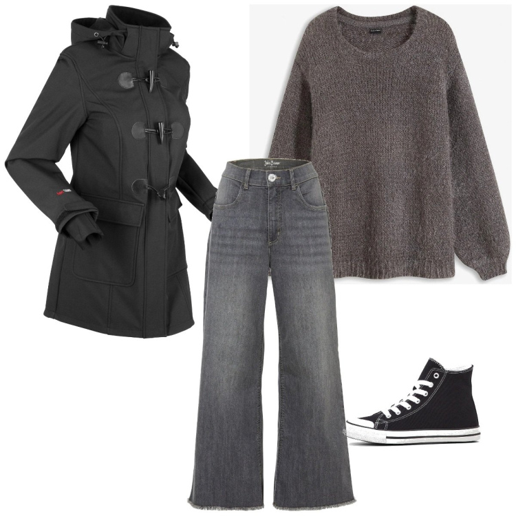 Outfit femme - Basique #6480. Style Basique pour Tous les jours. Assortir avec jeans, manteaux, sneakers, pulls.