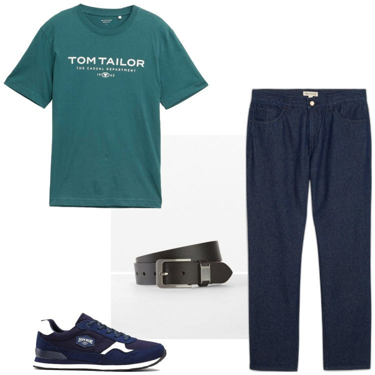 Outfit homme - Urban #5889. Style Urban pour Tous les jours. Assortir avec t-shirts, jeans, sneakers, ceintures.
