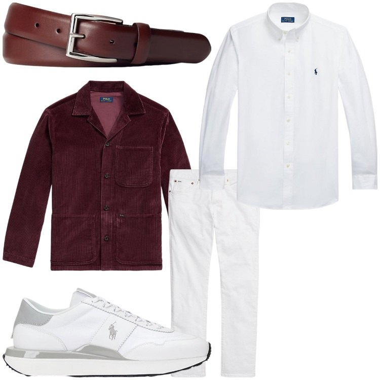Outfit uomo - Candidamente. Stile Business/Elegante per Tutti i giorni. Abbinamento con jeans, camicie, cinture, sneakers, giacche.