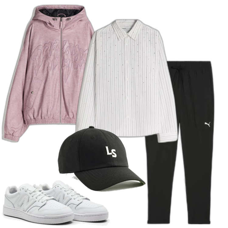 Outfit hombre - Trendy look. Estilo Trendy para Todos los días. Combinación con sneakers, pantalones, sombreros, chaquetas, camisas.