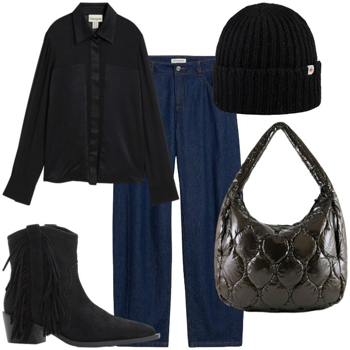 Outfit donna - Canadian idee regalo. Stile Casual per Tutti i giorni. Abbinamento con stivaletti texani, camicie, jeans, borse tote, cappelli.