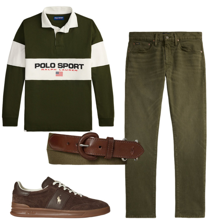 Outfit uomo - Dicembre. Stile Casual per Tutti i giorni. Abbinamento con jeans, sneakers, maglieria, cinture.