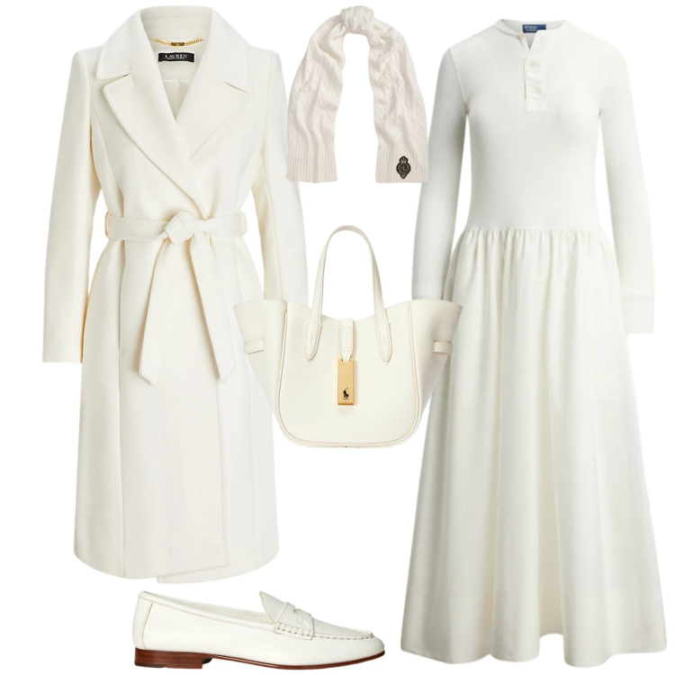 Outfit donna - Colore pantone 2026 boho chic. Stile Boho per Tutti i giorni. Abbinamento con borse tote, cappotti, mocassini, sciarpe, vestiti midi/longuette.