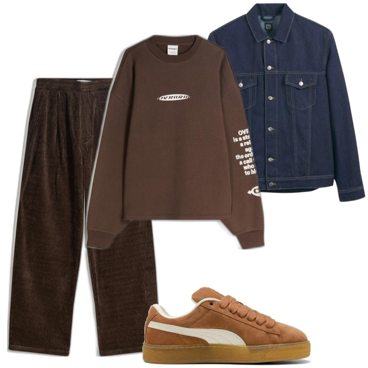 Outfit hombre - Urban style. Estilo Urban para Todos los días. Combinación con chaquetas, sneakers, sudaderas, pantalones.