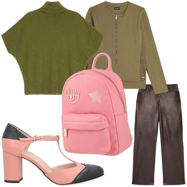 Outfit donna - Le protagoniste mary jane. Stile Urban per Scuola/Università. Abbinamento con décolleté, zaini, maglieria, felpe, pantaloni.