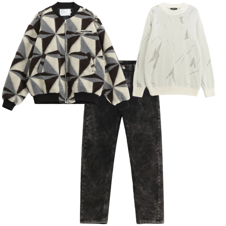 Outfit uomo - Trendy ogni giorno. Stile Trendy per Tutti i giorni. Abbinamento con maglieria, giacche, pantaloni, scarpe stringate.