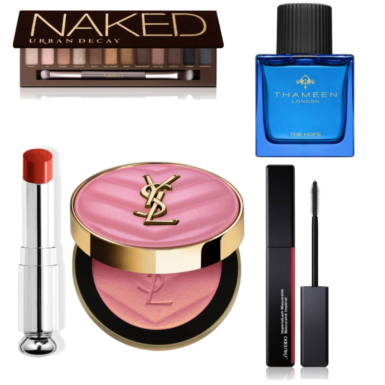Outfit donna - Costosa molto costosa. Abbinamento con blush, rossetti, mascara, ombretti, profumi.