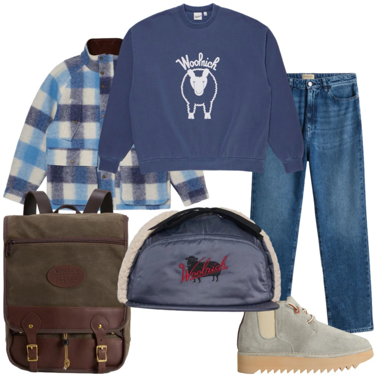 Outfit donna - Calda. Stile Casual per Tutti i giorni. Abbinamento con zaini, jeans, stivaletti, felpe, parka, cappelli.