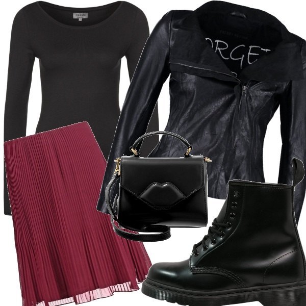 Outfit Bon punk
