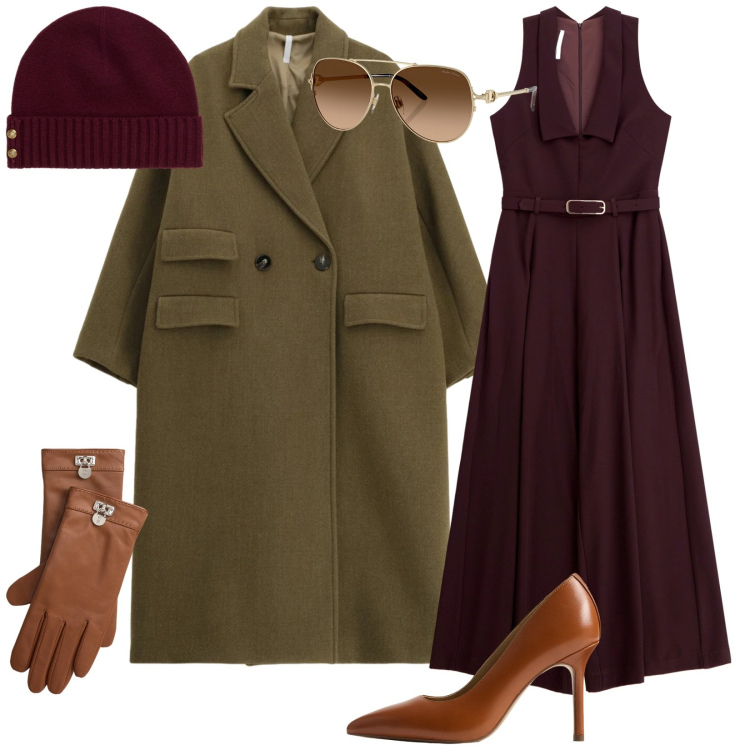 Outfit donna - Best Imperial. Stile Sporty chic per Tutti i giorni. Abbinamento con cappotti, tute, décolleté, occhiali da sole, berretti, guanti.