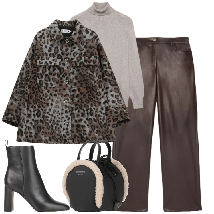 Outfit donna - City. Stile Casual chic per Tutti i giorni. Abbinamento con zaini, stivaletti, cappotti, pantaloni chino, maglieria.