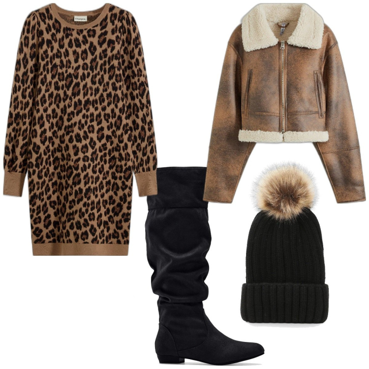 Outfit femme - Ethnique #9. Style Ethnique pour Tous les jours. Assortir avec bottes, blazers, robes longues, bonnets.