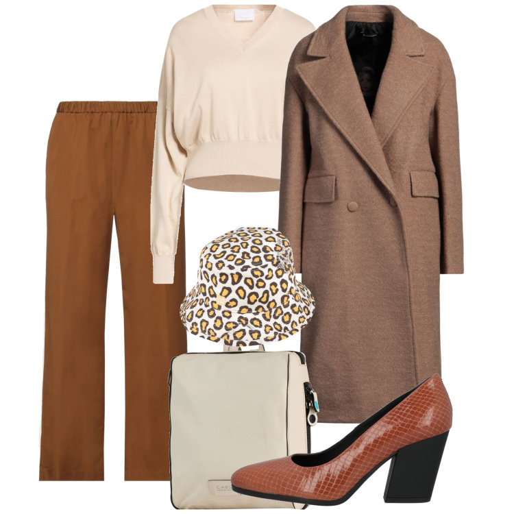 Outfit donna - Gennaio. Stile Bon Ton per Tutti i giorni. Abbinamento con cappelli, cappotti, pantaloni, pullovers, zaini, décolleté.