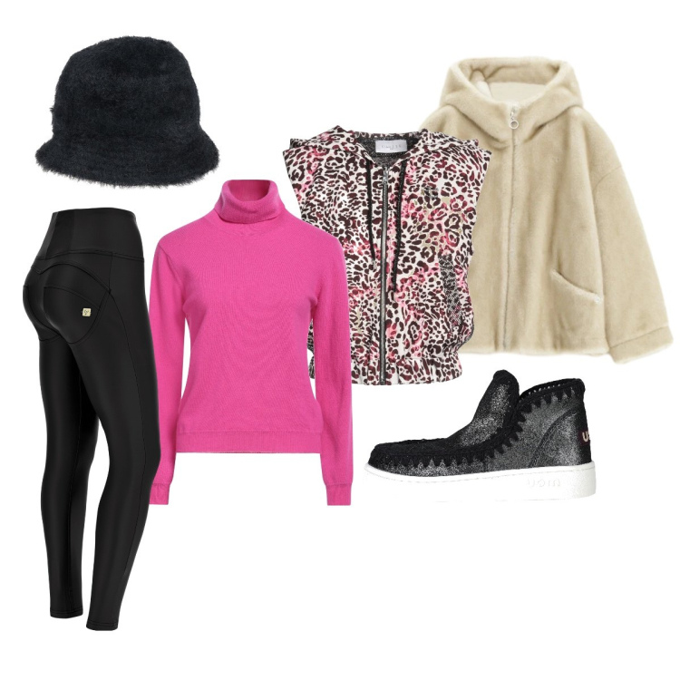 Outfit donna - Ricomincio con un po’ di colore. Stile Sporty chic per Tutti i giorni. Abbinamento con stivaletti, maglieria, cappelli, felpe con cappuccio, blazer, pantaloni skinny.