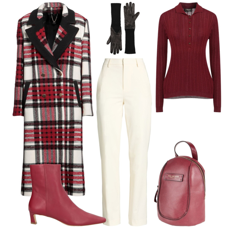 Outfit donna - Trendy ogni giorno il tuo stile. Stile Trendy per Tutti i giorni. Abbinamento con pantaloni, zaini, cappotti, stivaletti, pullovers, guanti.