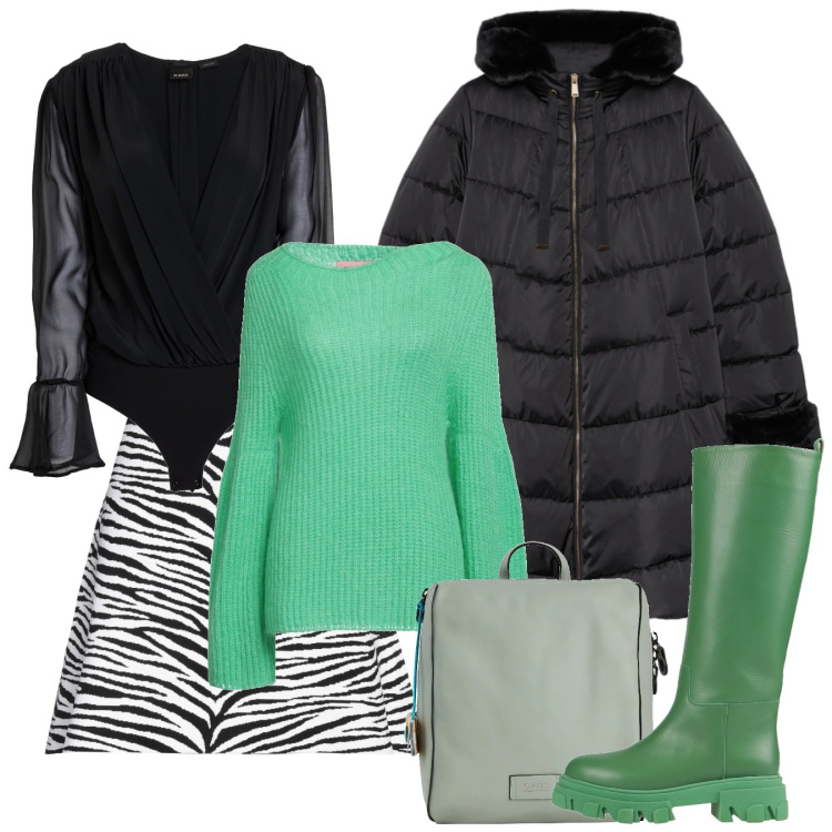 Outfit donna - Gennaio è arrivato - @star67. Stile Chic per Tutti i giorni. Abbinamento con pullovers, minigonne, stivali, body, zaini, piumini.