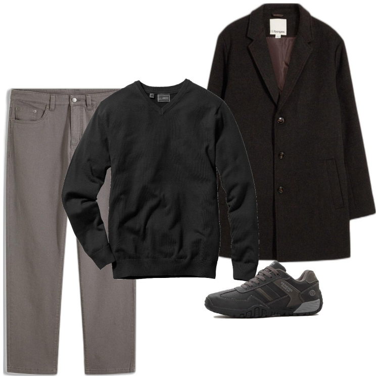 Outfit homme - Urban #297. Style Urban pour Tous les jours. Assortir avec pulls, pantalon , sneakers, manteaux.