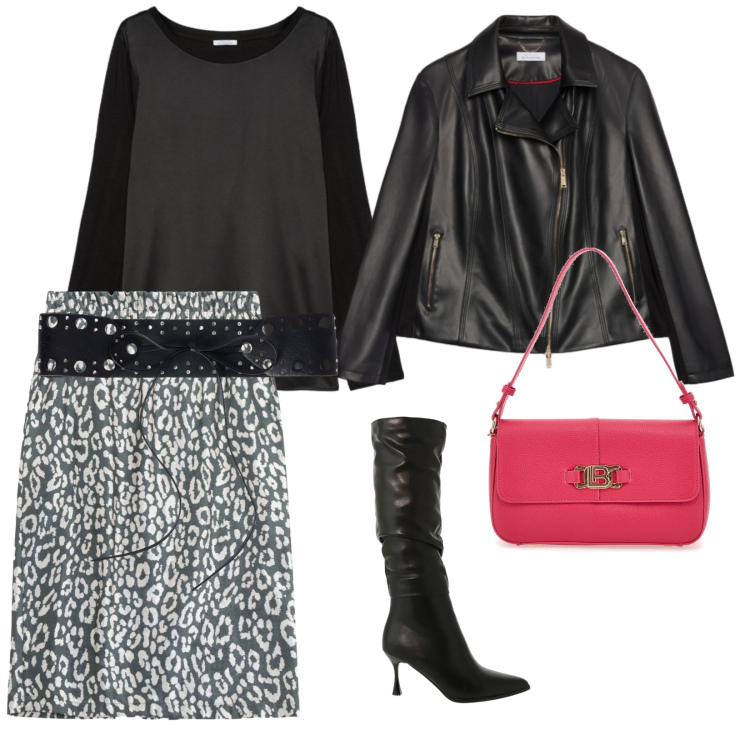 Outfit donna - Borsa colorata. per Tutti i giorni. Abbinamento con cinture, gonne, stivali sopra il ginocchio, borse a spalla, giacche, bluse.