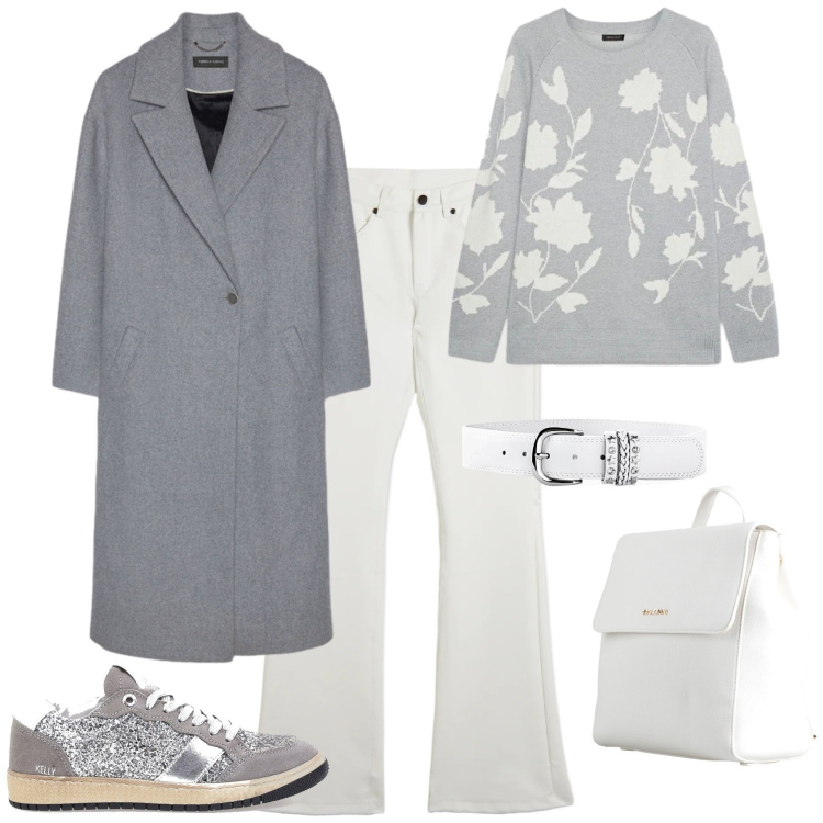 Outfit donna - Il tuo stile ogni giorno. Stile Casual chic per Tutti i giorni. Abbinamento con cinture, zaini, pantaloni, sneakers, maglieria, cappotti.