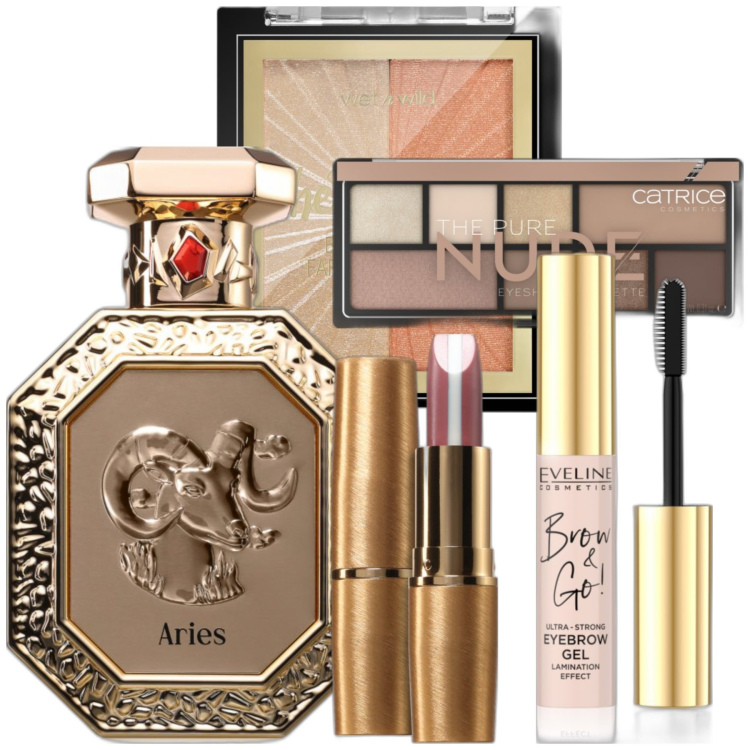 Outfit donna - Beauty-box #2327596. Abbinamento con ombretti, blush, mascara, rossetti, profumi.