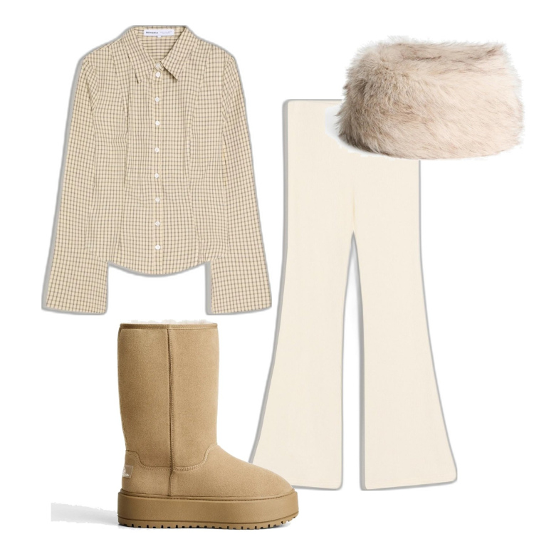 Outfit mujer - Trendy #511. Estilo Trendy para Todos los días. Combinación con botas, gorros, pantalones, camisas.