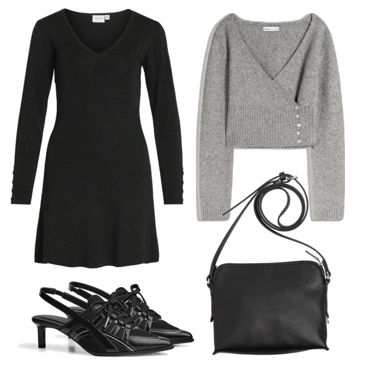 Outfit mujer - Urban style. Estilo Urban para Todos los días. Combinación con bolsos saco, vestidos cortos, sneakers, cárdigans.