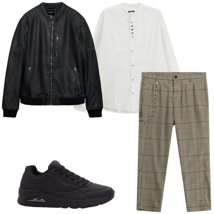 Outfit uomo - Trendy tutti i giorni. Stile Trendy per Tutti i giorni. Abbinamento con sneakers, giacche, pantaloni, camicie.