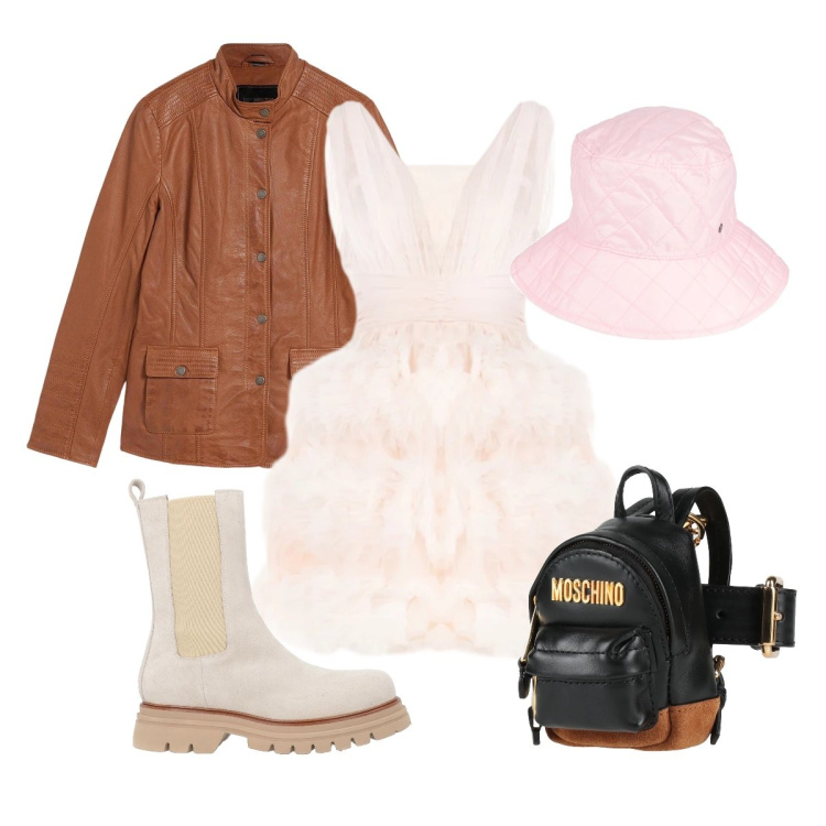 Outfit donna - Cerimonia Urban. Stile Urban per Cerimonia. Abbinamento con blazer, marsupi, stivaletti, cappelli, vestiti corti.