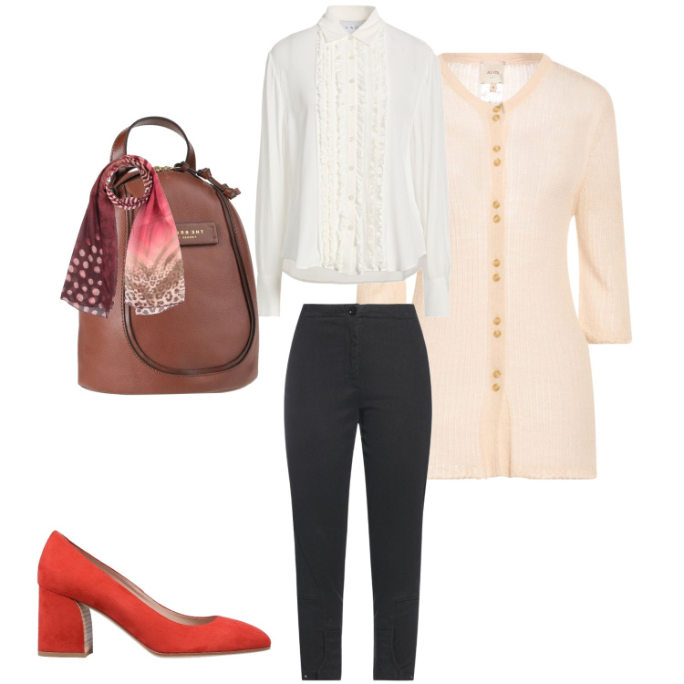 Outfit donna - Urban Suede. Stile Urban per Tutti i giorni. Abbinamento con décolleté, camicie, jeans slim fit, sciarpe, cardigans, zaini.