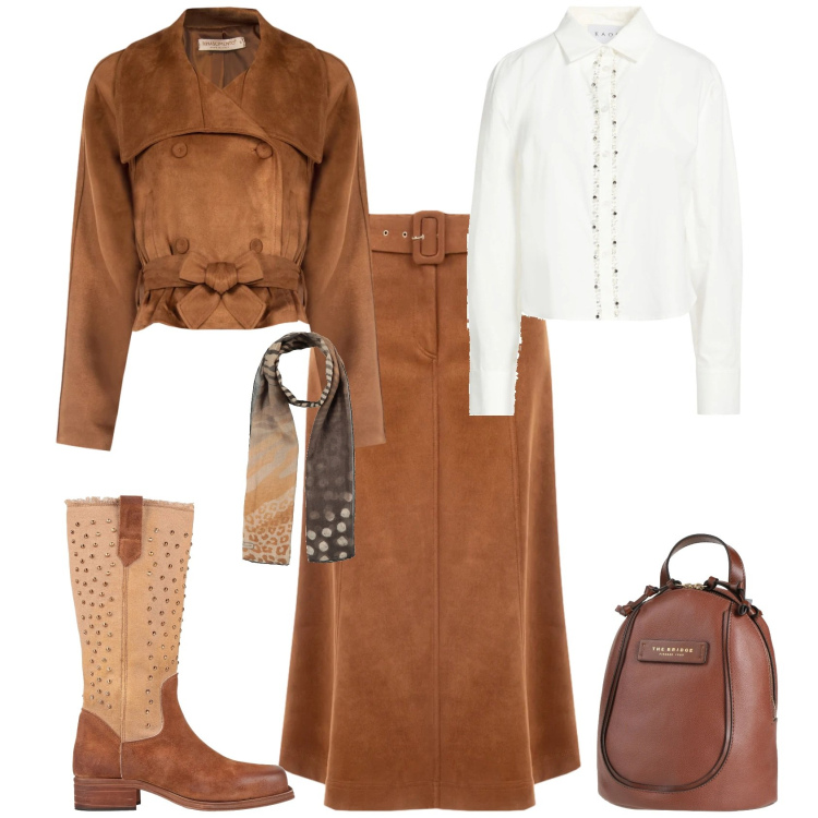 Outfit donna - Biho chic ogni giorno. Stile Boho per Tutti i giorni. Abbinamento con camicie, stivali, zaini, sciarpe, blazer, gonne longuette.