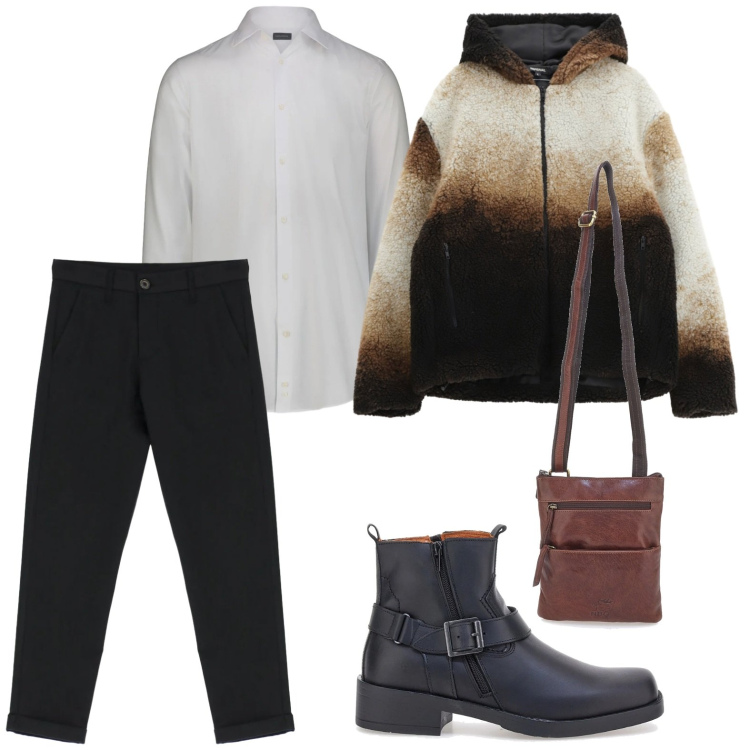 Outfit uomo - Urban. Stile Urban per Tutti i giorni. Abbinamento con giacche, pantaloni, portafogli, camicie, stivali e stivaletti.