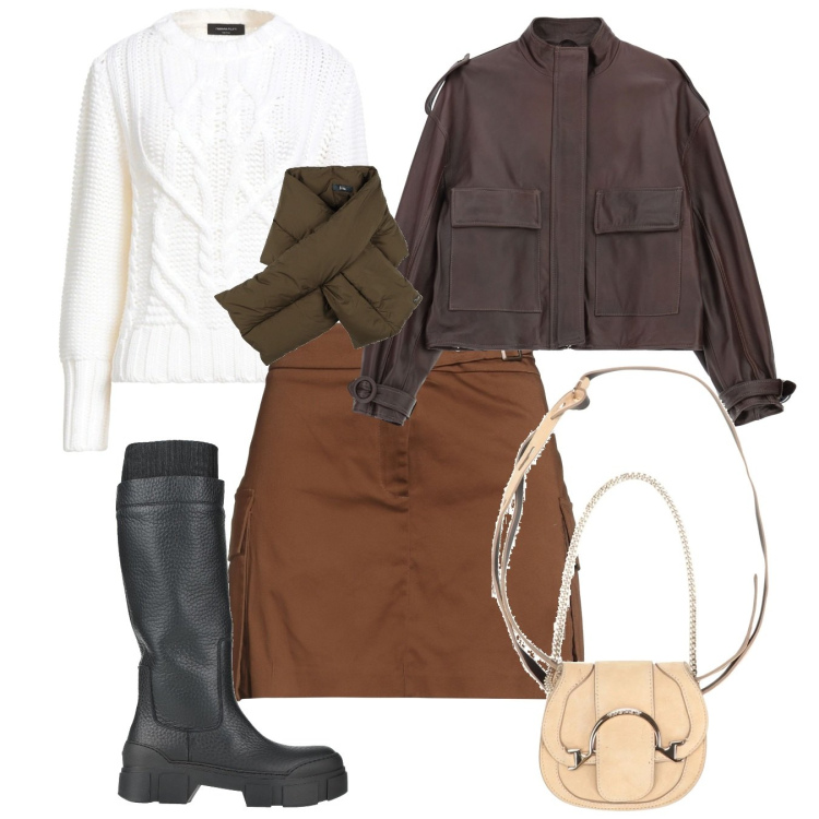 Outfit donna - Il blazer british. Stile Chic per Tutti i giorni. Abbinamento con marsupi, pullovers, minigonne, stivali, sciarpe, giacche.