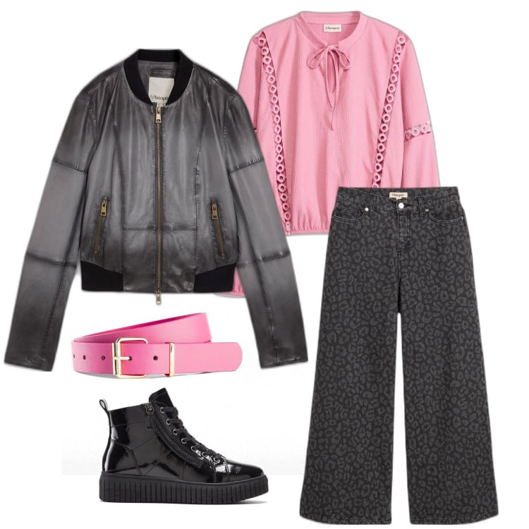 Outfit femme - Février. Style Tendance pour Tous les jours. Assortir avec jeans, t-shirts, ceintures, bottes, blazers.