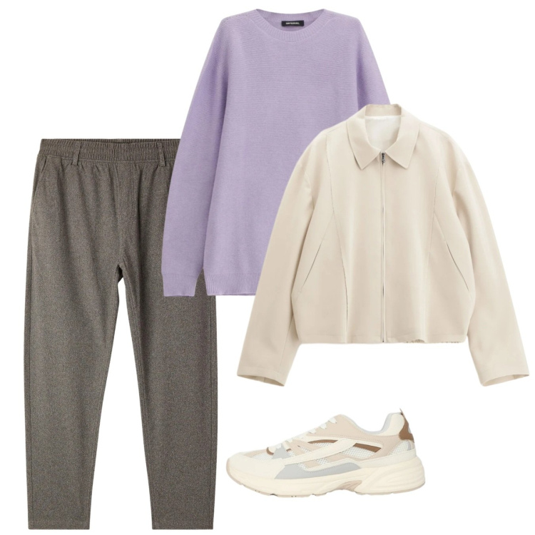 Outfit uomo - Febbraio. Stile Casual per Tutti i giorni. Abbinamento con pantaloni, sneakers, cappotti, maglieria.