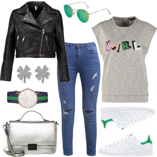 Outfit Green touch