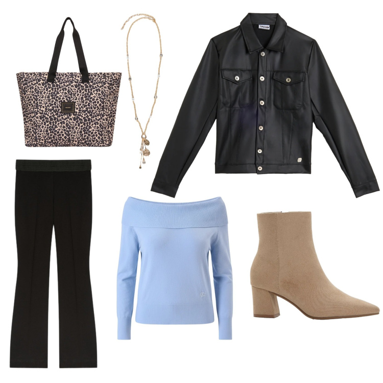 Outfit donna - Comunque jeans. Stile Casual per Tutti i giorni. Abbinamento con stivaletti, ciondoli, pantaloni, giacche, shopping bag, pullovers.