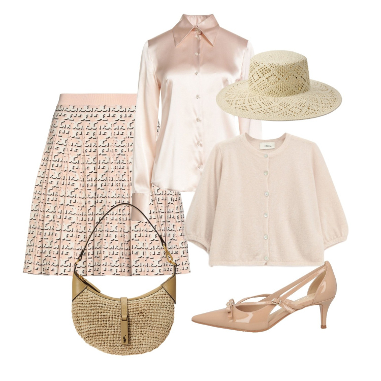 Outfit donna - Love Is in the air. Stile Chic per Cerimonia. Abbinamento con minigonne, décolleté, camicie, cardigans, borse a spalla, cappelli.